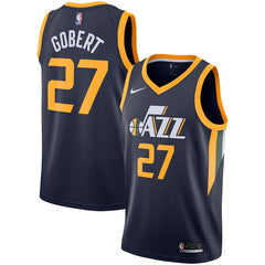 Rudy Gobert Utah Jazz Navy Swingman Jersey 2018 - 2019