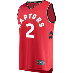 Kawhi Leonard Toronto Raptors Red Swingman Jersey 2018 - 2019