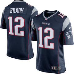 TOM BRADY NEW ENGLAND PATRIOTS 2018 - 2019 NAVY BLUE JERSEY