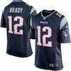 Image of TOM BRADY NEW ENGLAND PATRIOTS 2018 - 2019 NAVY BLUE JERSEY